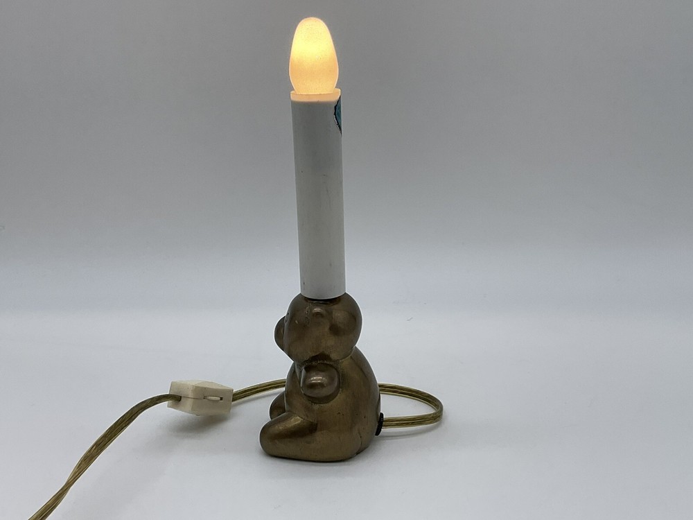 Teddy Bear brass light