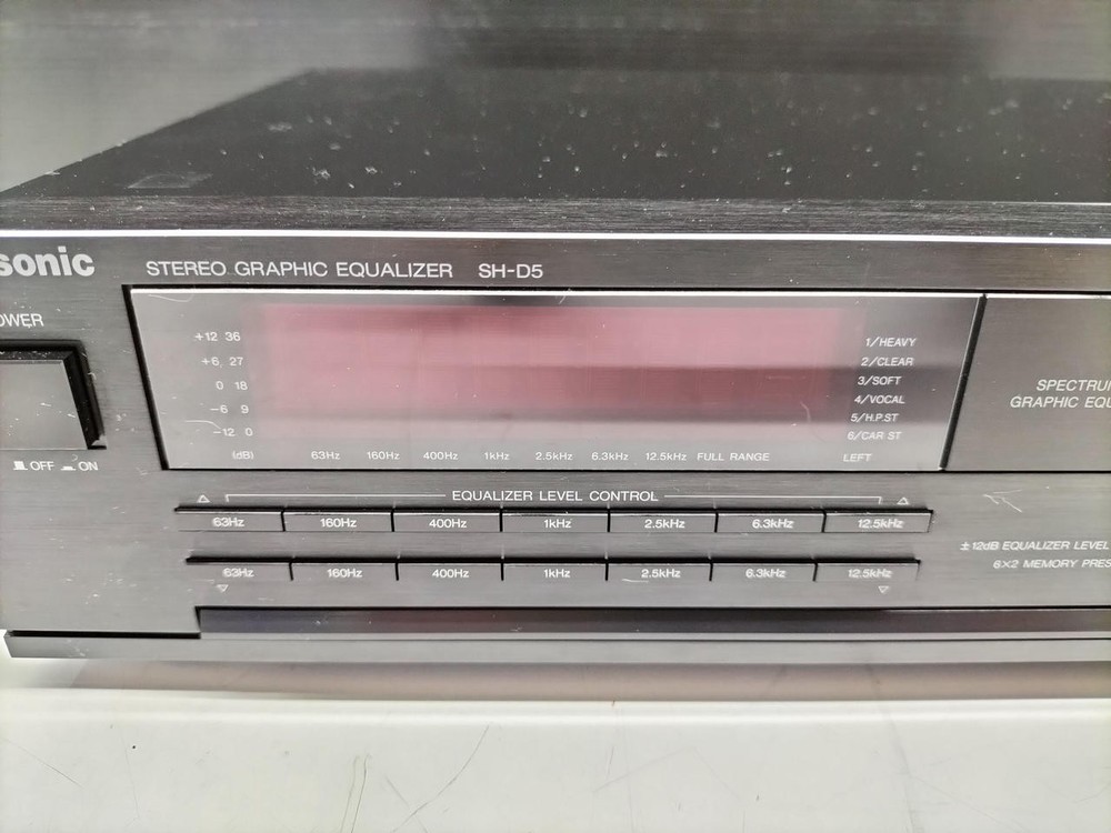 Panasonic SH-D5 Equalizer Good Condition from Japan