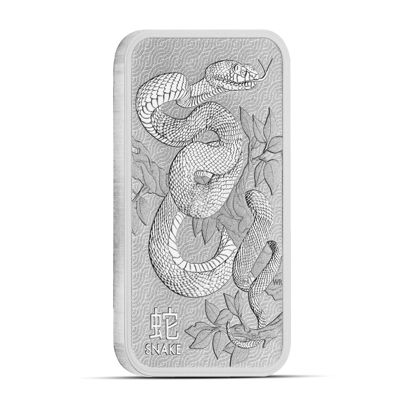 2025 1 oz Perth Snake Silver Bar