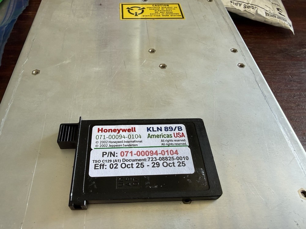 KLN 89 & 89/B Data Card Current Month Plus Free KLN 89.