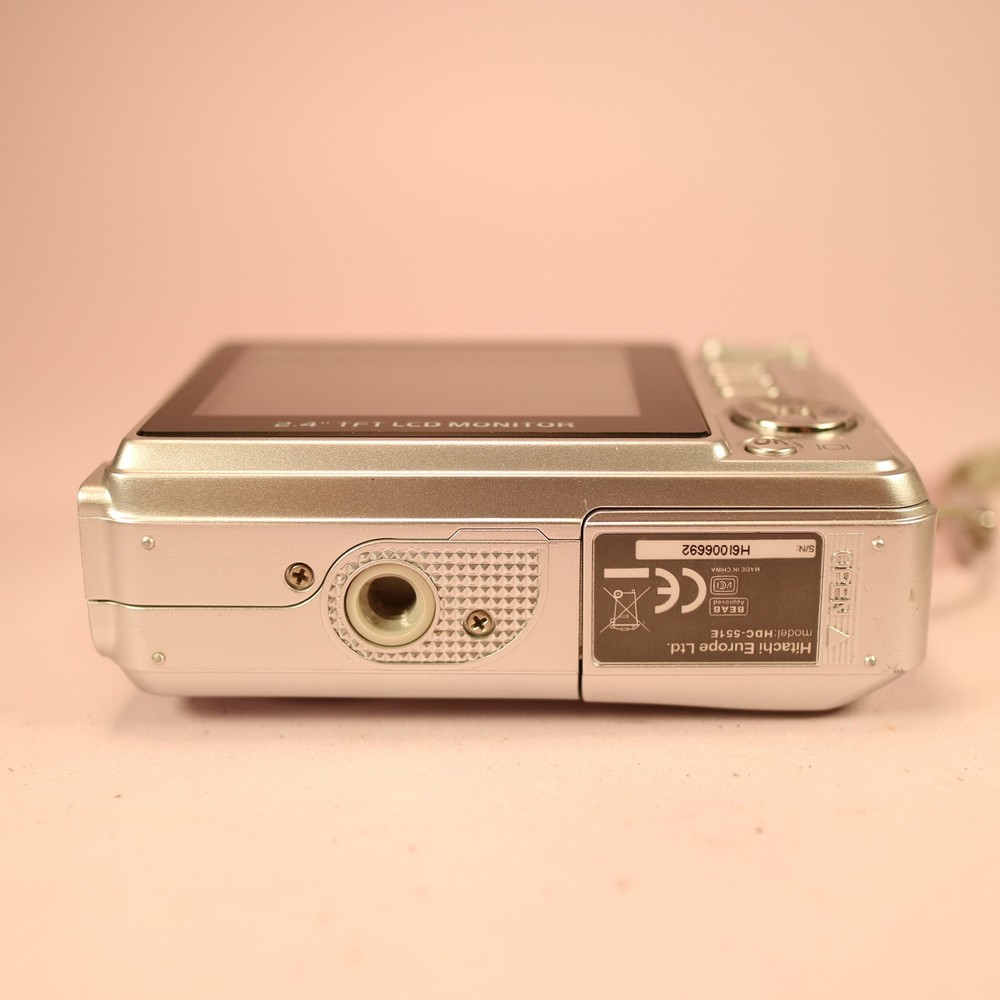 Hitachi Digital Camera HDC-551e 5.0MP Silver Tested