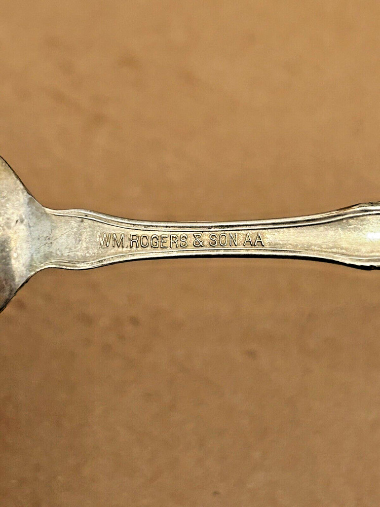Silver Demi Teaspoon WM Rogers & Son AA