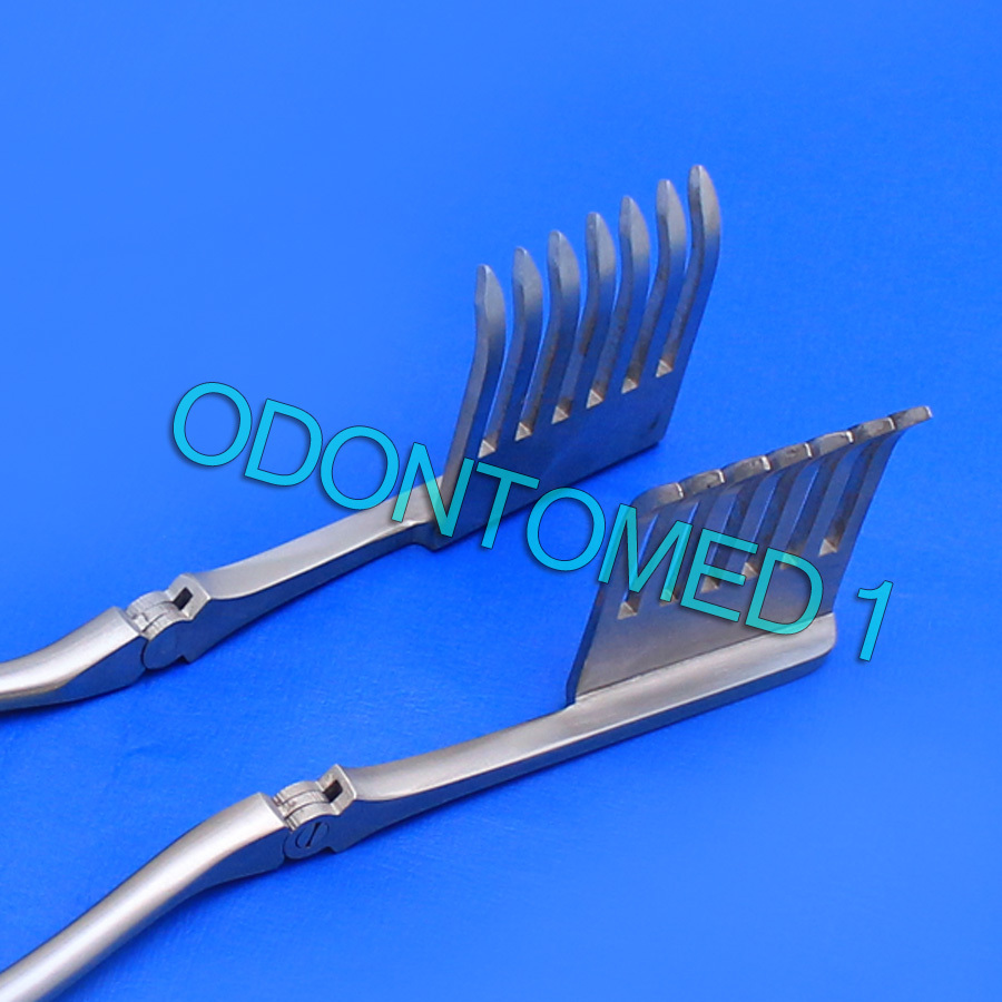 Beckman Weitlaner Retractor 12" 7x7 SHARP Surgical Instruments