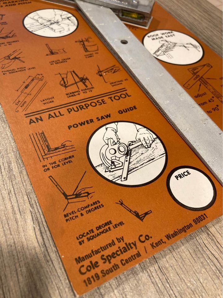 1960’s original packaging vintage squangle.