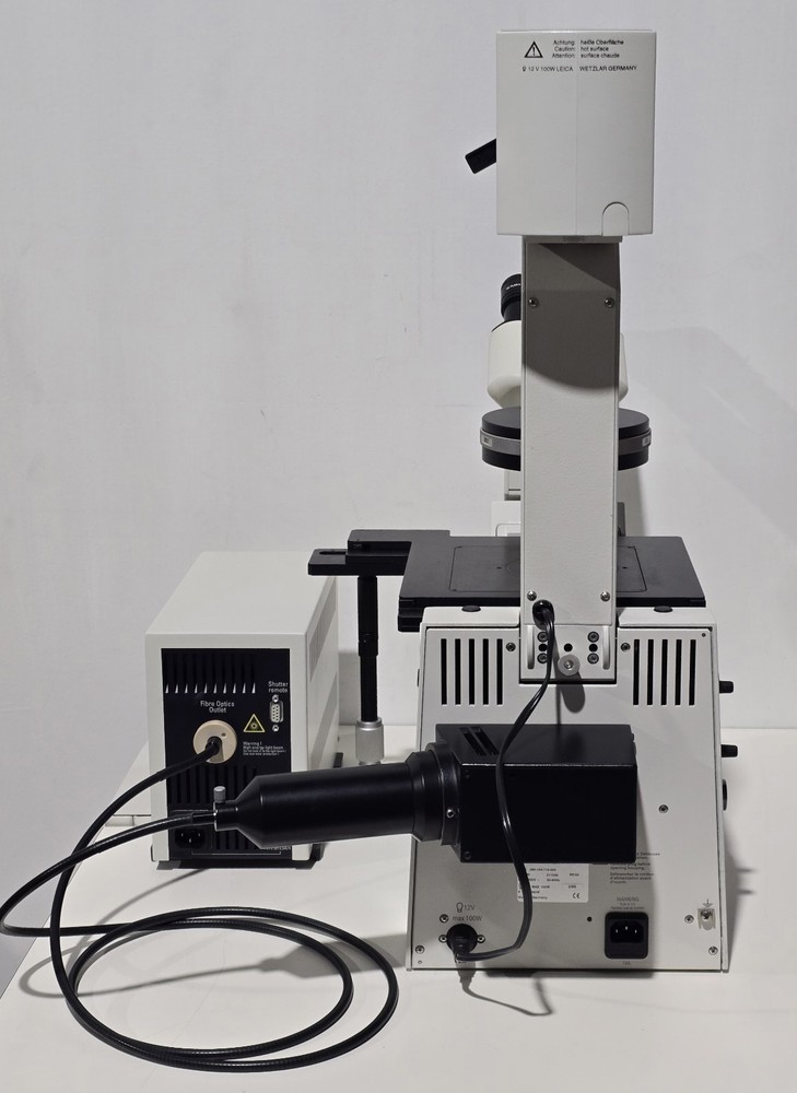 Leica DMIRB Phase and Modulation Contrast Fluorescence Inverted Microscope