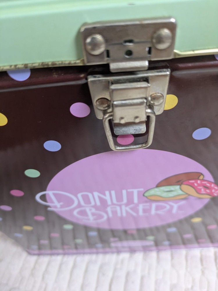 Donut Bakery By Nostalgia Electrics In Original Tin