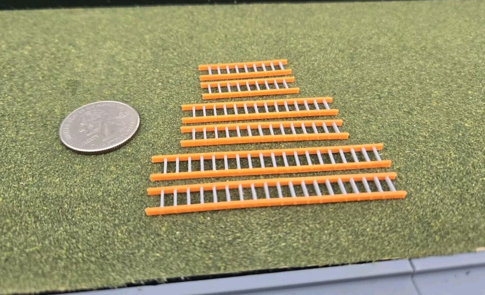 1/87 Scale 6 Piece Ladder Set