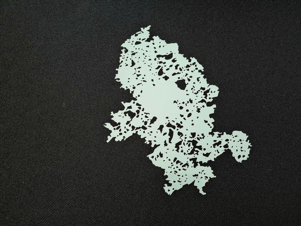 FX Texture 3 sizes Stencils Organic Pattern Airbrushing Reusable Freehand