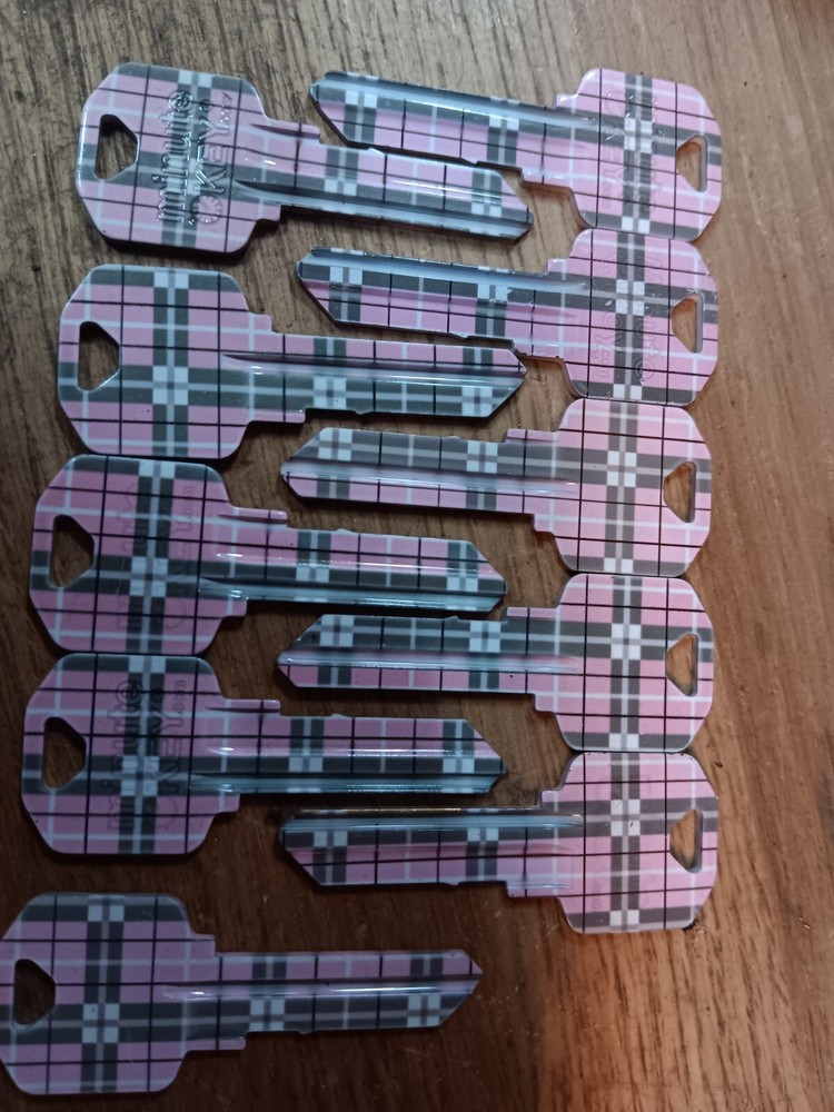 kwikset plaid keyblanks 10 pack