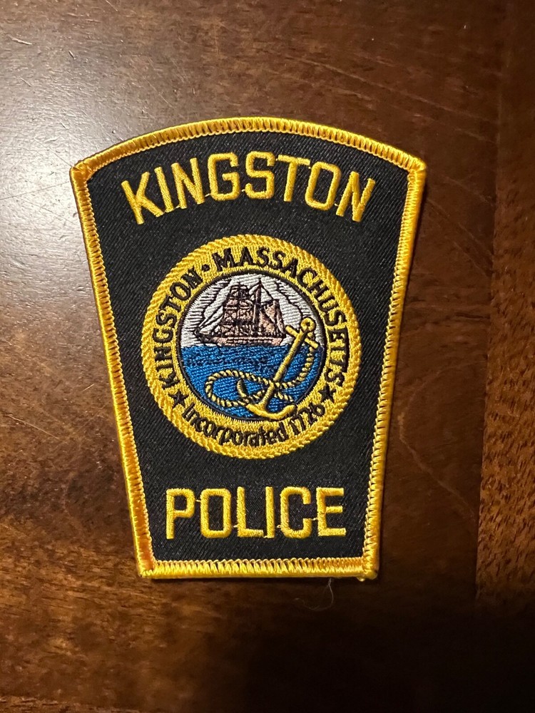KINGSTON  MA  POLICE  PATCH