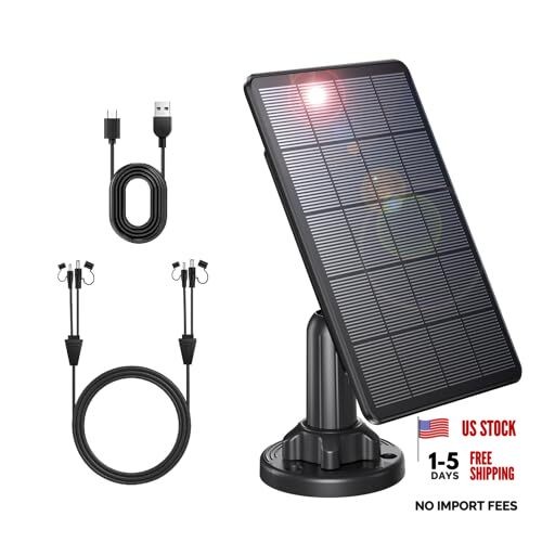 Trail Camera Solar Panel 12V/6V Solar Panel with 4000mAh 3W Solar Battery A1