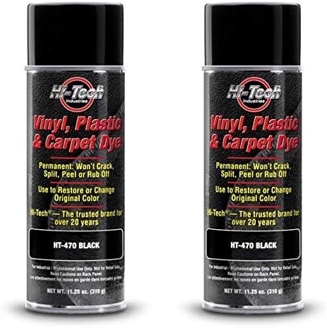 Hi-Tech -  Vinyl, Plastic & Carpet Dye – Black HT-470 (2 Pack)