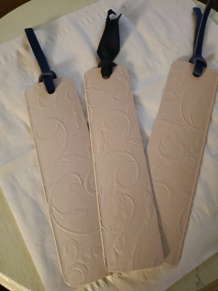 Handmade Bookmarks From  Recycled Vinyl Blinds