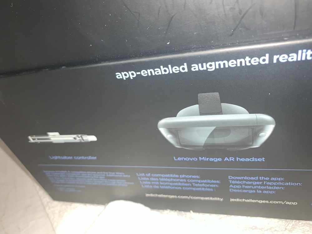 Star Wars Jedi Challenges AR Headset With Lightsaber See Description