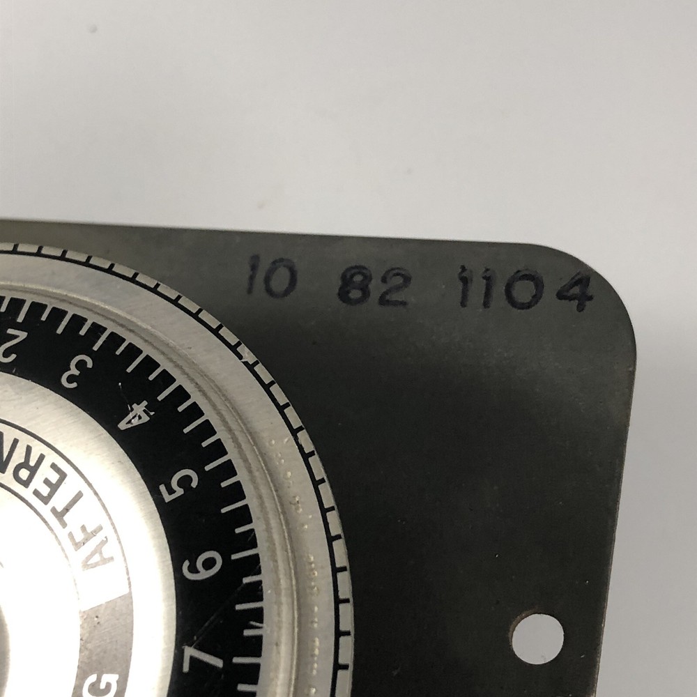 Tork Time Control 10 82 1104 15 Amp Time Switch Circuit Control Untested ATMX