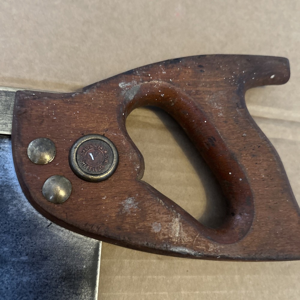 vintage spear & Jackson 12”, 10”, 8” tenon saws