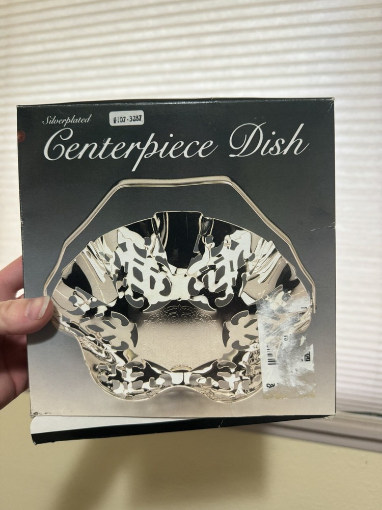 Silverplated Centerpiece Candy Dish Bowl