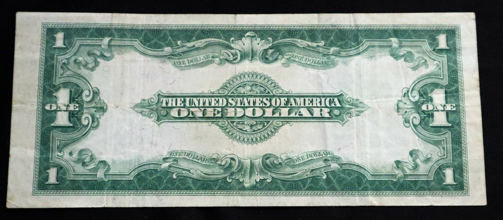 1923 $1 DOLLAR SILVER CERTIFICATION, CIRCULATED CONDITION, LARGE NOTE