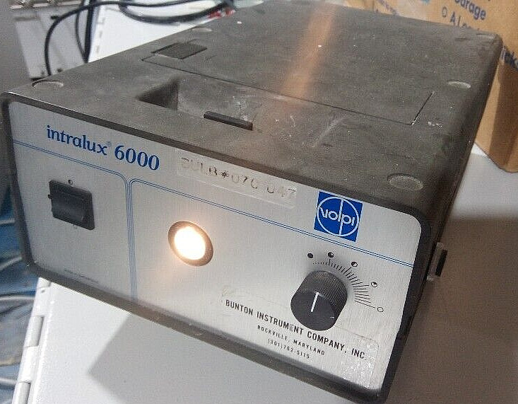 Volpi Intralux 6000 Fiber Optic Light Source Illuminator