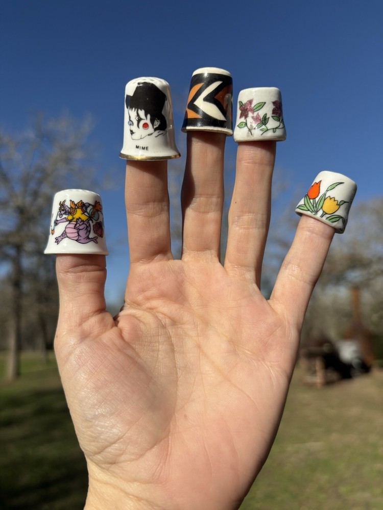 Vintage Thimble Lot