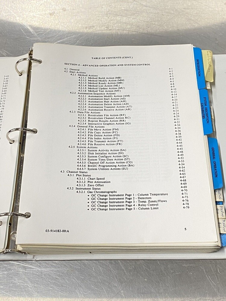 Varian DS-650 Data System - Users Guide / Instruction Manual