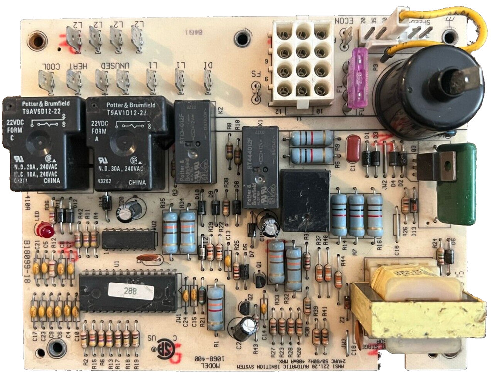 TWO STAGE - 1068-400 Goodman PCBAG123S Ignition Control Board