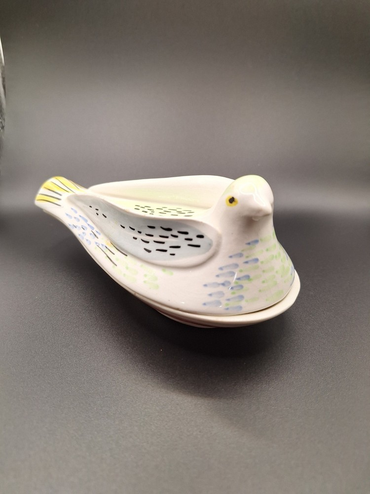 White Dove Ceramic Trinket Box