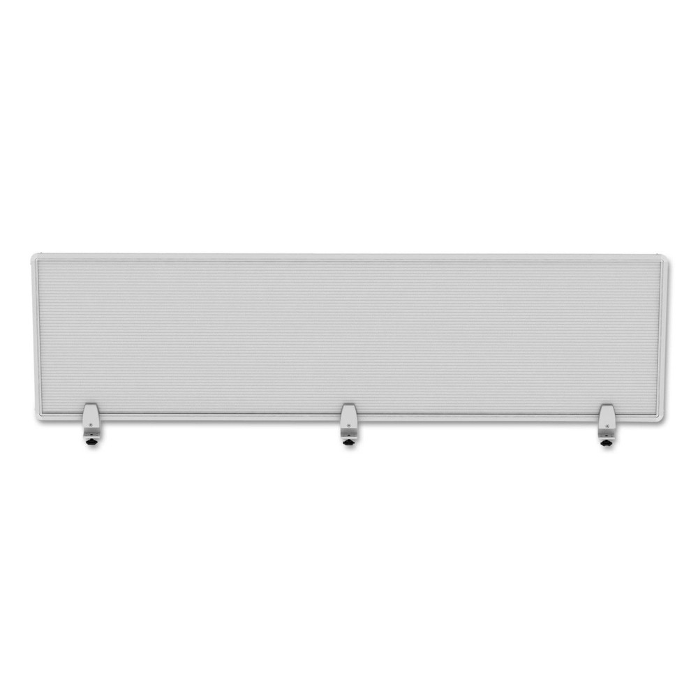 ALEPP6518 65 in. x 18 in. Polycarbonate Privacy Panel - Silver