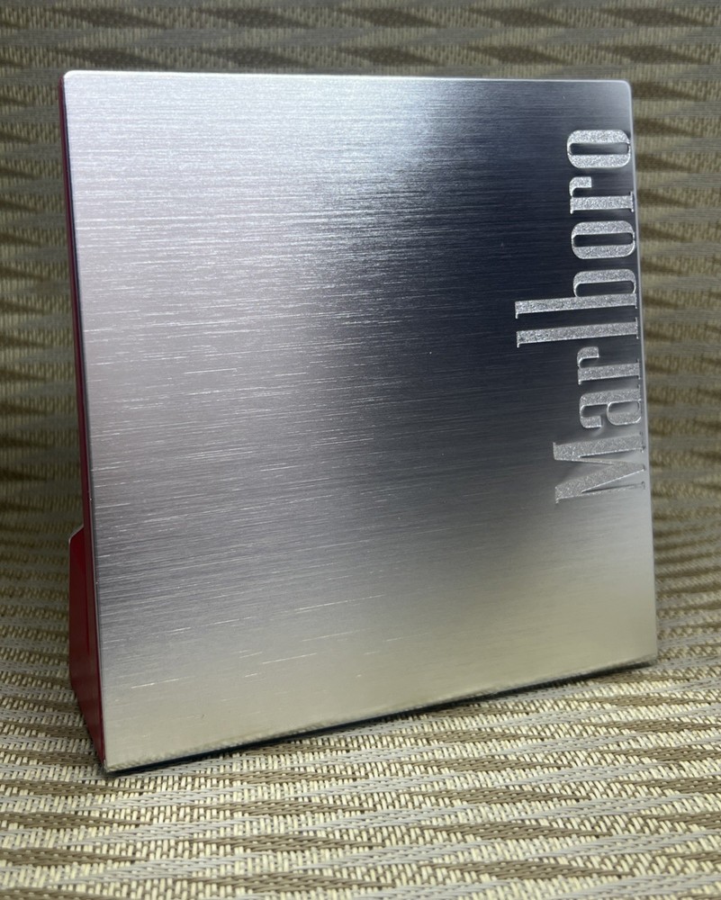 Marlboro Red Acrylic Tabletop Stand in decor