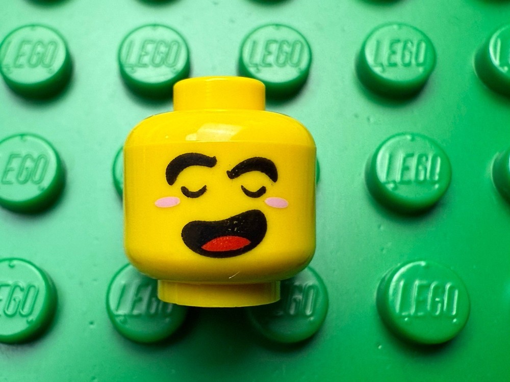 Lego Minifigure Dual Sided Head