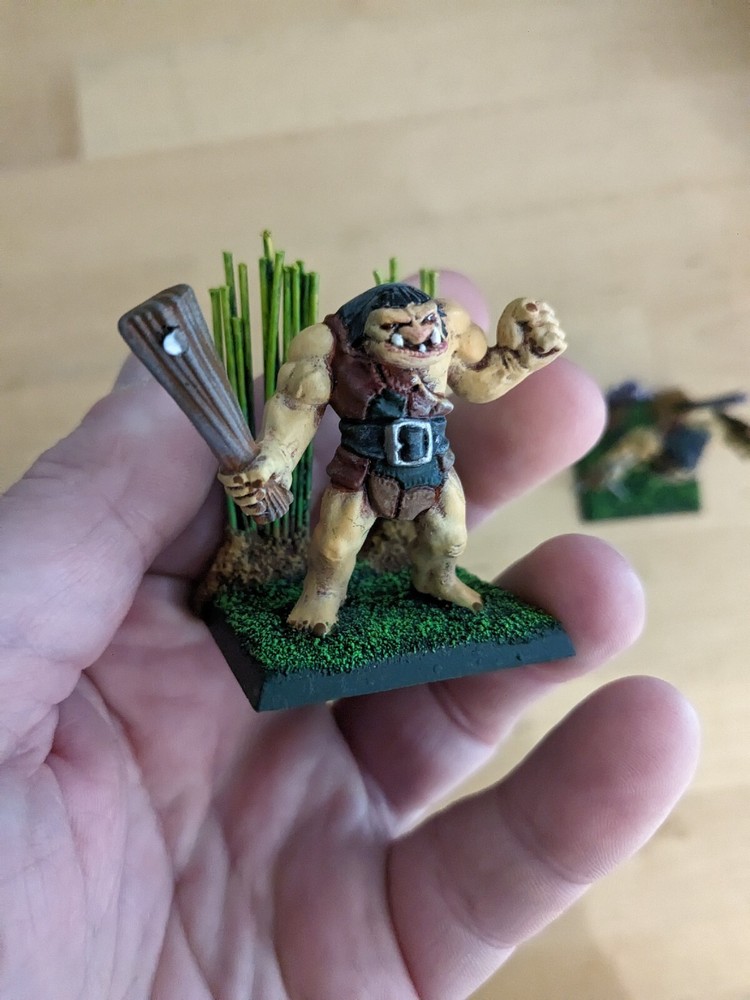 Dark World Ogre x4 Painted And Modified