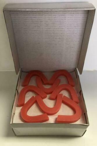 Dental Lab Bite Registration Wax Pink Curved 1000gr 100pcs