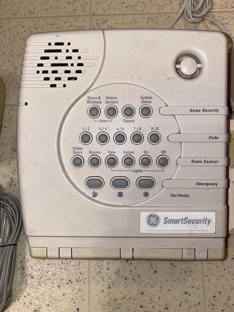 CORDED PHONE ALARM SYSTEM KEYPAD PIN NUMBER CODE HOUSE OFFICE SECURITY SYSTEM