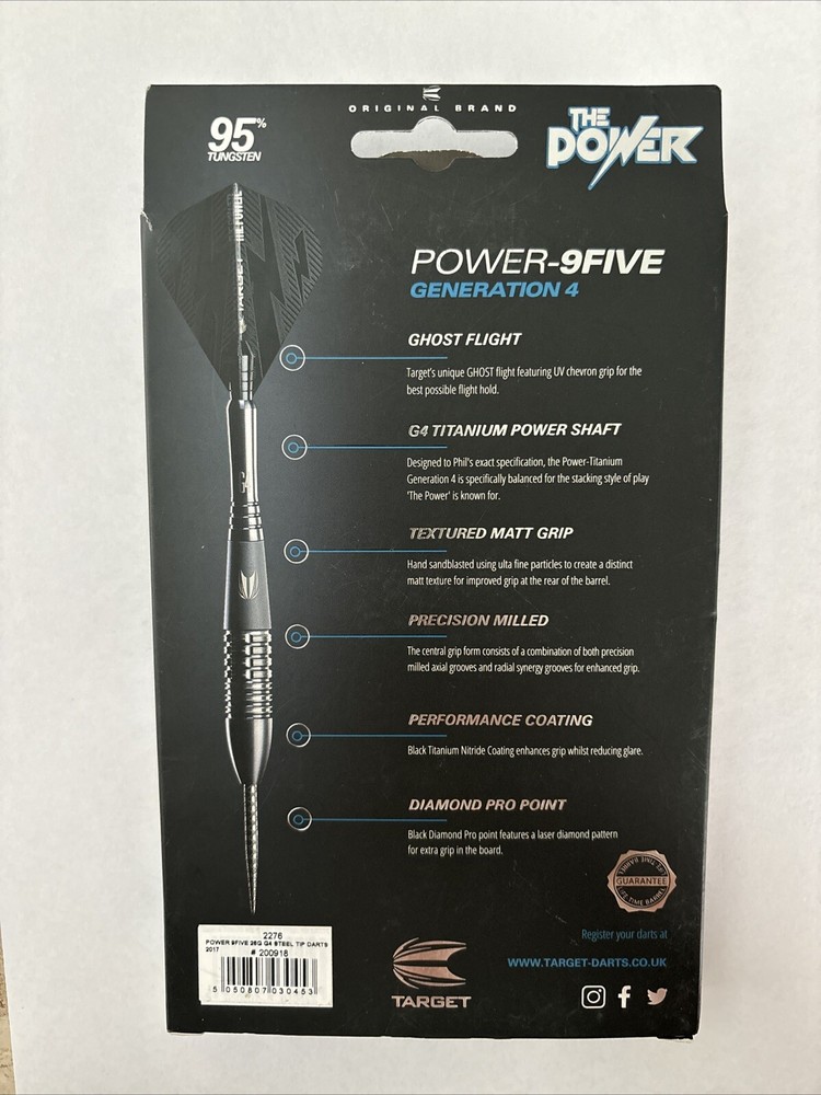 Phil Taylor Power-9five Generation 4