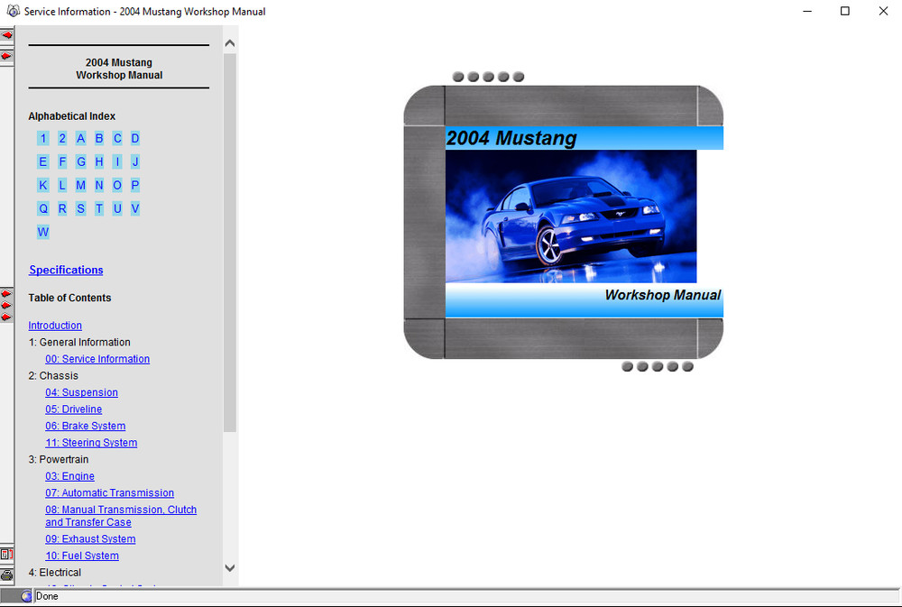 2003 2004 Ford Thunderbird Service Repair Manual CD