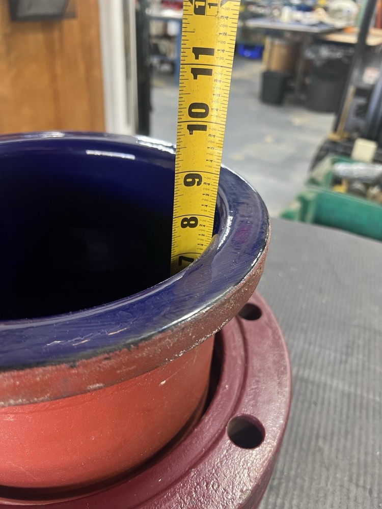8” 150# Glass Lined Spool Piece X 8” Long With Flanges