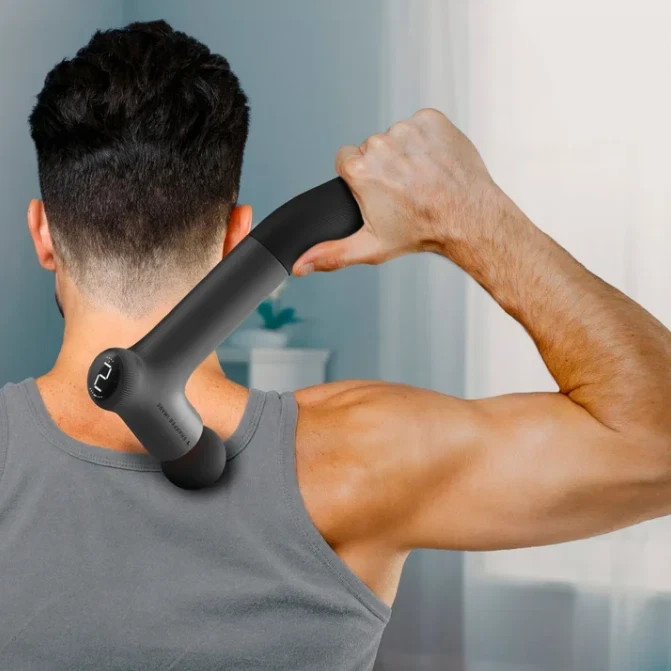 Sharper Image Power Percussion Hot & Cold Reach Percussion Massager