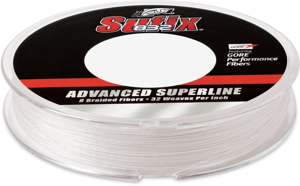 Sufix 832 Braid 80 lb Ghost 150 yards