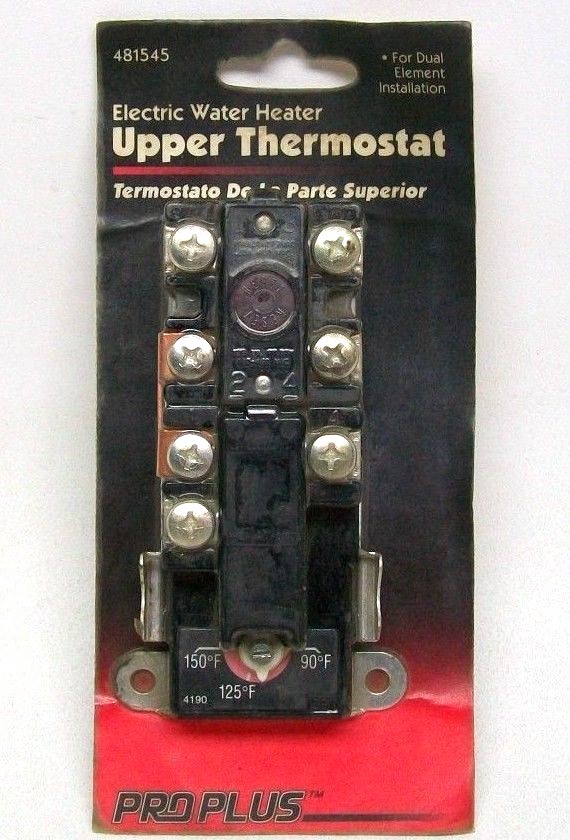 NIP PROPLUS 481545 ELECTRIC WATER HEATER UPPER THERMOSTAT FREE SHIPPING AP