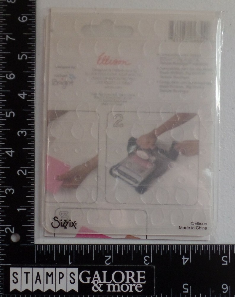 Cuttlebug Provo Craft Embossing Folder SPRING SET FLOWERS DOTS BACKGROUND #917