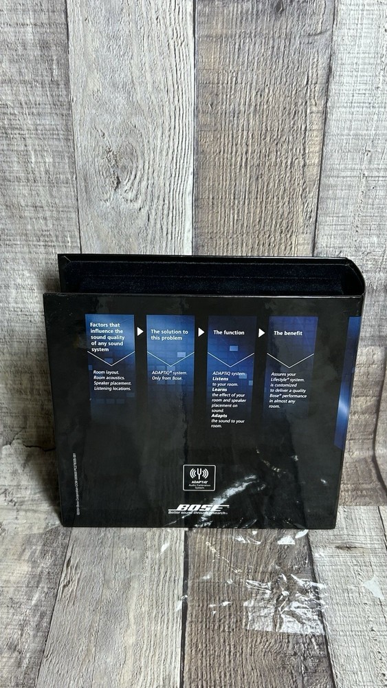 Bose Lifestyle Adapt iQ Sound Performance Audio Calibration System complete