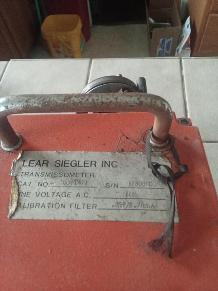 Transmissometer LEAR AND SEIGLER