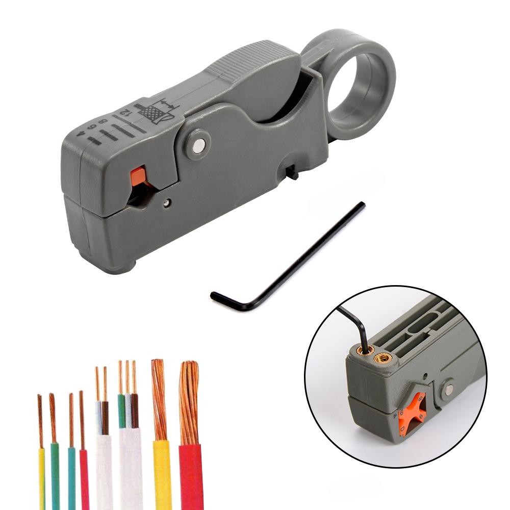 Stripping Pliers Decrustation Wire Cable Tools Stripper Stainless Steel Hexagon