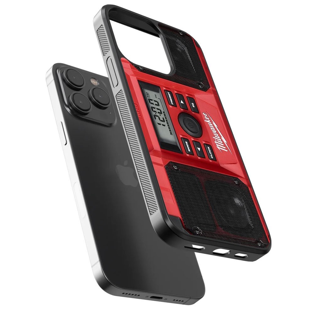Milwaukee Bluetooth Speaker Premium Soft Rubber iPhone Case