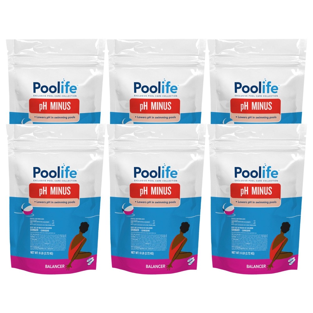 Poolife pH Minus 6 lb (6 Pack) (Bag)