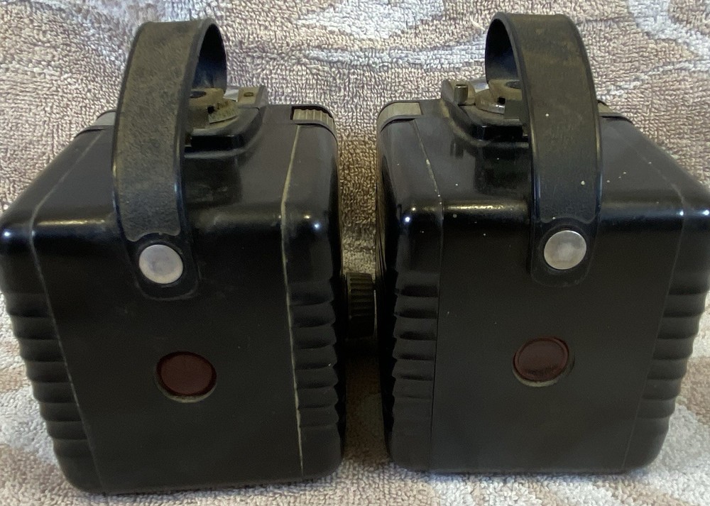 2 - Vintage Brownie Hawkeye Cameras Kodak Flash Untested
