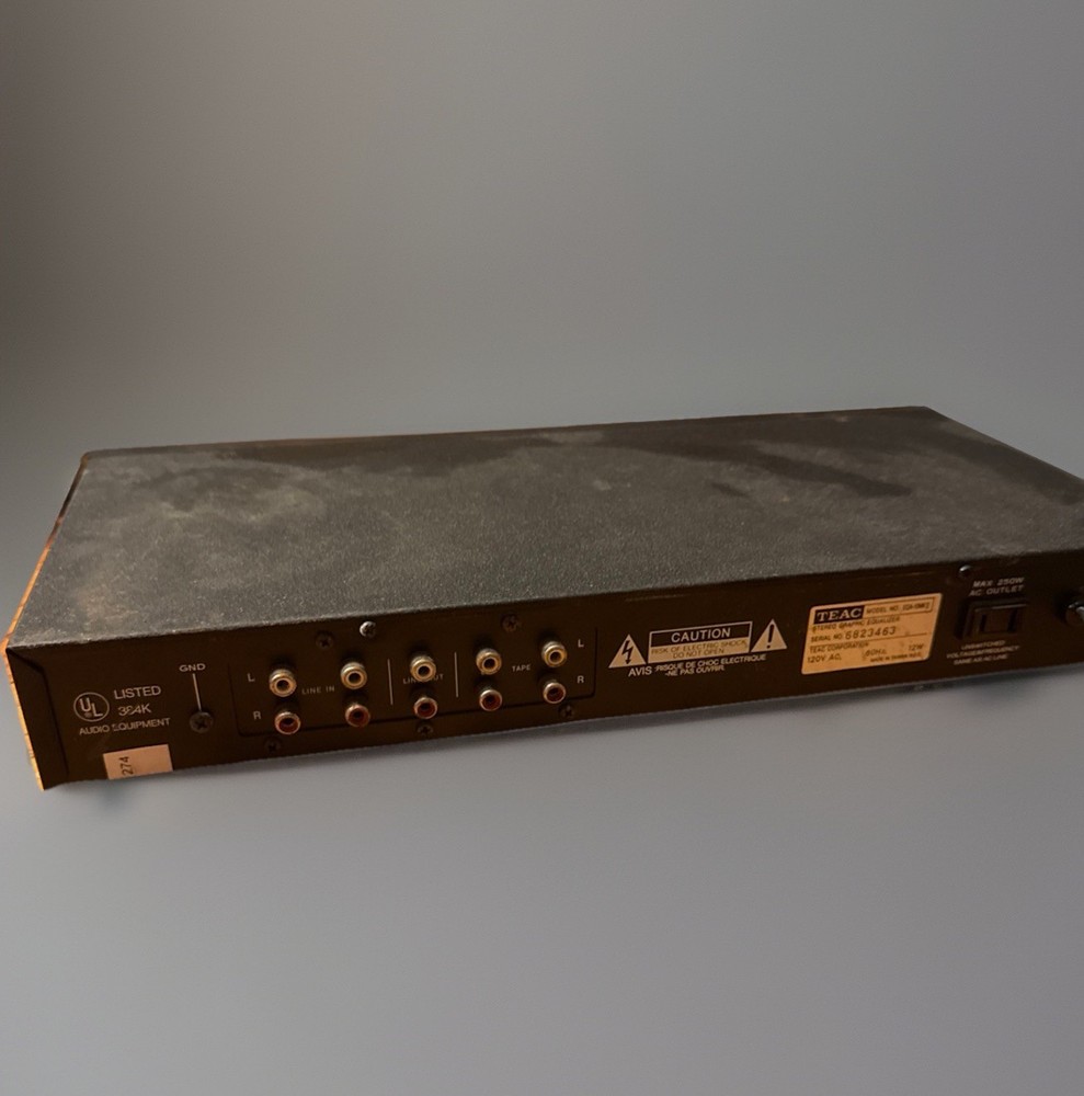 TEAC EQA-10 MK II Graphic Equalizer with Spectrum Analyzer Display