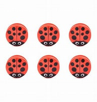 Kikkerland Ladybug Bag Clips