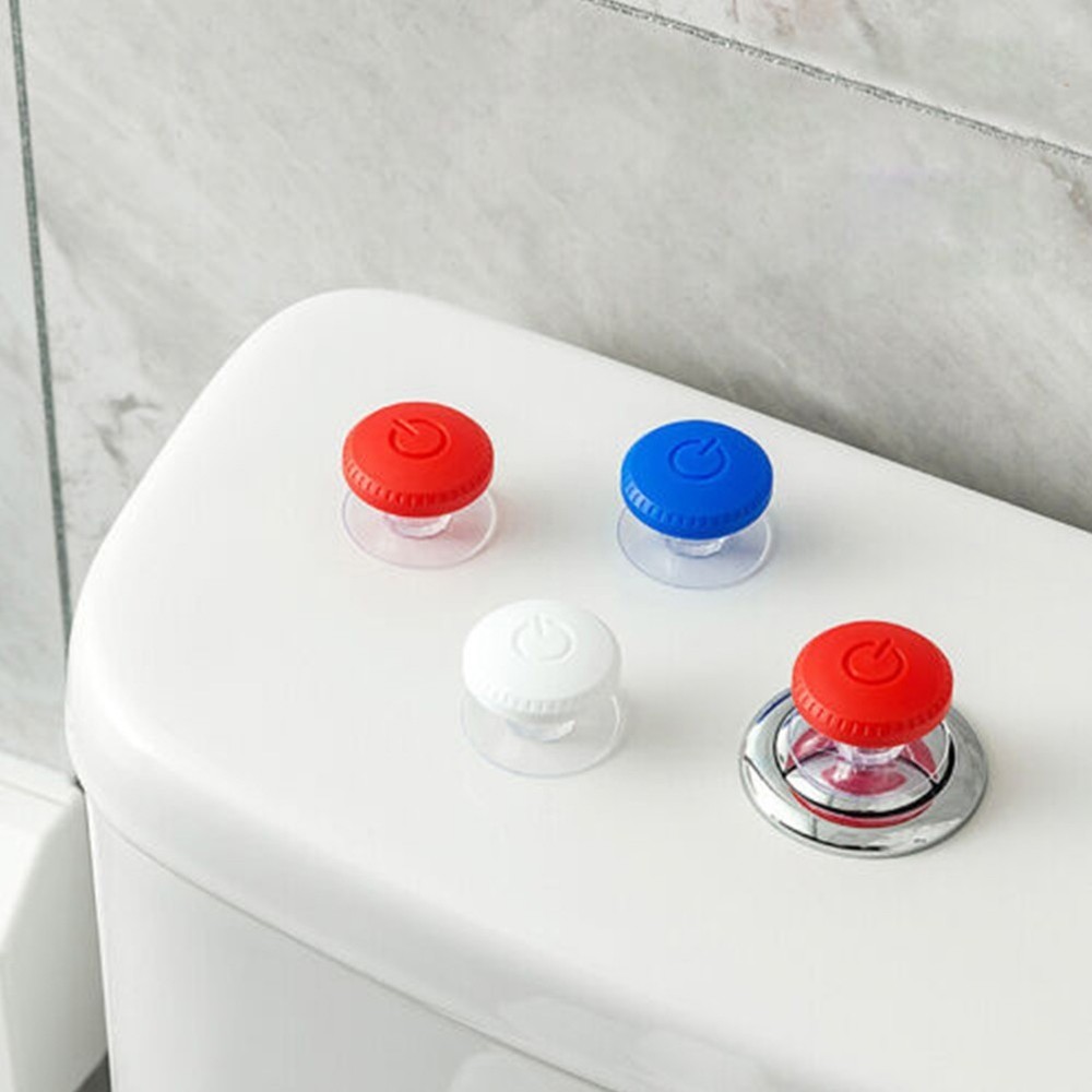 Stylish and Functional Toilet Flush Button Set 6 PCS in Multiple Colors