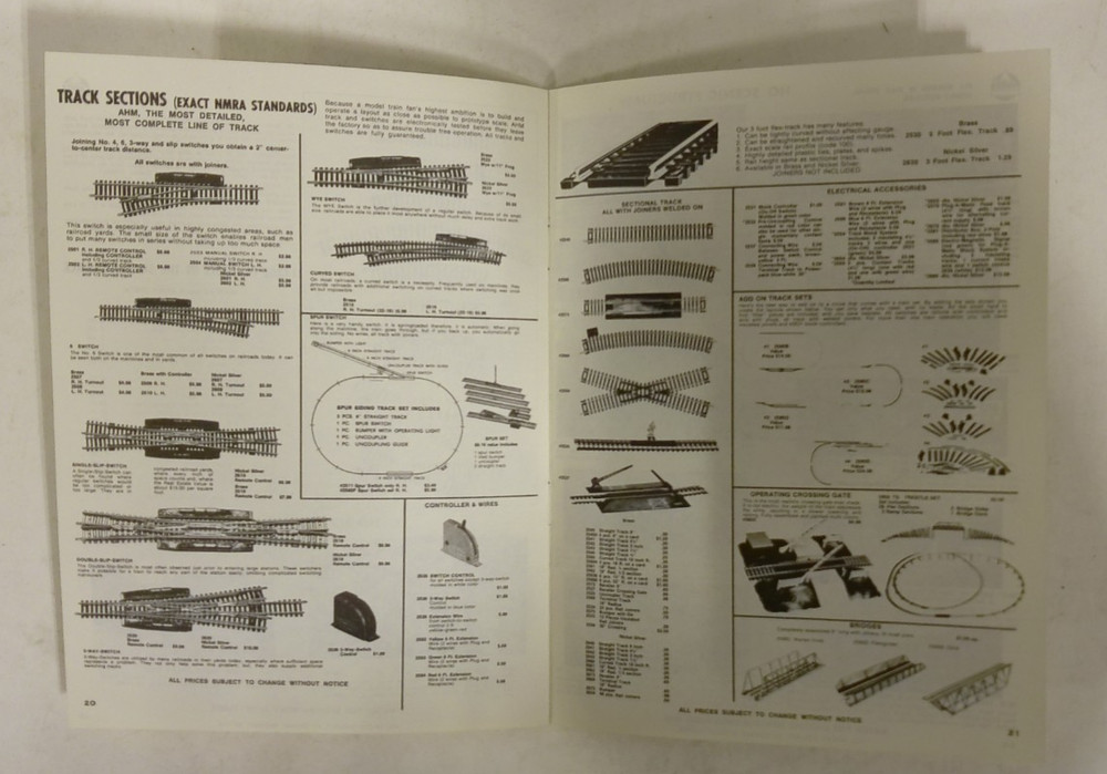 Vintage AHM Does It Again 1972 Catalog CA 18B